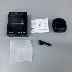 Peigne lisseur chauffant portable USB rechargeable OEM Type-C réglable pour usage domestique - Product Image 5