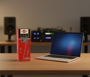 หูฟังแบบครอบหู Wisdomup Sterio รุ่น EJ-31 วัสดุพลาสติกและโลหะ แบบมีสาย - Product Image 2