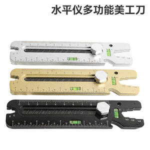 Couteau utilitaire industriel robuste tout acier, épaissi, pour papier peint, coupe-papier, couteau de nivellement, entièrement métallique, électrique - Product Image 5