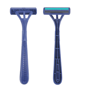 <span class=keywords><strong>Rasoir</strong></span> facial de sécurité professionnel de petite taille, <span class=keywords><strong>rasoir</strong></span> manuel à double lame jetable en plastique pour hommes - Product Image 2