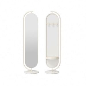 2025 espejo de piso de longitud completa Ins personalizado moderno giratorio para sala de estar vestidor Internet celebridad hogar artículo de tendencia - Product Image 6