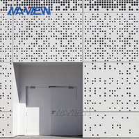 Foshan Design moderne Revêtement en aluminium rentable Façade en métal Feuille d'aluminium décorative extérieure pour murs rideaux