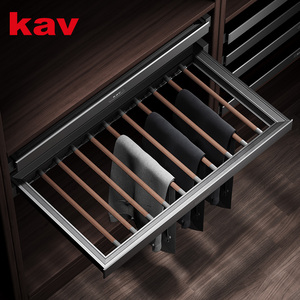 Accessori per mobili per la casa accessori per la serie kav Mousant portapantaloni estraibili armadio morbido - Product Image 1