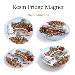 Imán de Refrigerador 3D de Poliresina al por Mayor, Personalizado con la Catedral de Milán, <span class=keywords><strong>Italia</strong></span>, Hecho a Mano, Ecológico, Duradero, Recuerdo Magnético - Product Image 6