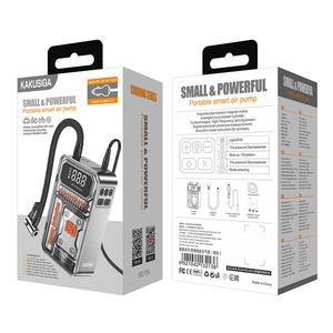 Compresor de Aire Portátil para Auto KAKUSIGA SuperPump 150 PSI 10 Bar, Inflador de Neumáticos Digital Inteligente - Product Image 6
