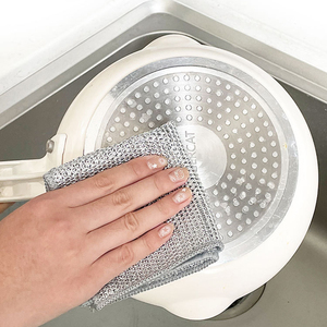 Esun doppio canovaccio a sfera in acciaio multifunzione <span class=keywords><strong>per</strong></span> la pulizia della casa in argento colorato realizzato in Nylon <span class=keywords><strong>per</strong></span> uso cucina - Product Image 5