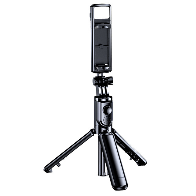 NEW 360 Degree Wireless Rotating Portable Selfie Stick Tripod With Light for Smart Cell Phone Fill Light Selfie Stick