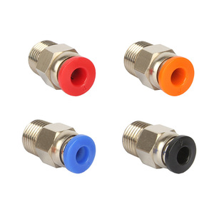 Connecteur pneumatique 3DSWAY 4x2mm droit, connexion rapide en métal de 1.75mm pour accessoire d'imprimante 3D Pc4-01 - Product Image 2