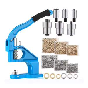 Çoklu boyutları manuel el basın afiş delme makinesi kuşgözü Grommet basın baskı makine parçaları - Product Image 4