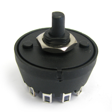 Baokezhen A10 2-8 Positions Spring Return Round Rotary Switch ForJuicer ,Stirrer ,blender,coffee Maker Oven