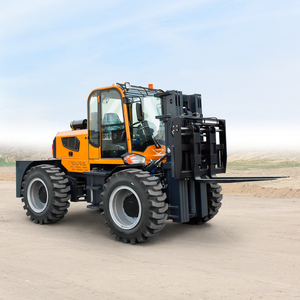 סגנון חדש שטח קשה דיזל מלגזה משק הידראולי להרים גובה מעל כביש מלגזה שטח מלגזה - Product Image 4