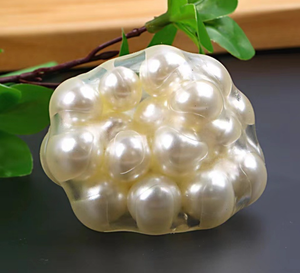 Pelotas Antiestrés Jumbo de 10 cm, Juguetes Sensoriales de Perlas para Aliviar la Ansiedad, para Niños y Niñas con TDAH y Autismo - Product Image 2