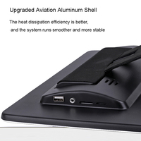 Moniteur d'appuie-tête de voiture AZTON dernière génération 13,3 pouces Android WIFI 4G SIM Internet RAM ROM 4 + 64G avec support caché pour BMW
