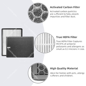 FY2420/40 Aktivkohlefilter + FY2422/40 Nano Protect HEPA-Filter Passend für Philips 2000 2000i Serie <span class=keywords><strong>AC2889</strong></span> AC2887 AC2882 - Product Image 3