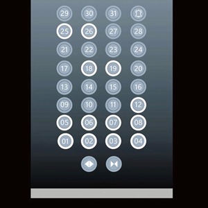 Bouton d'ascenseur polyvalent rétroéclairé, adapté aux indicateurs de étage et aux panneaux de commande, avec diffuseur et réflecteur en PC - Product Image 1