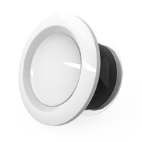 100/120/150/200mm Air ABS plastique rond conditionneur évents échappement réglable grille de ventilation plafond conduit d'air diffuseur