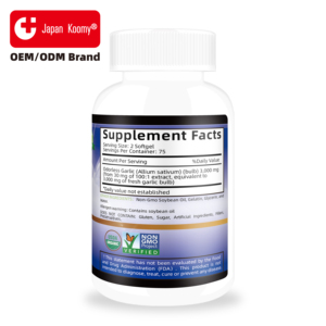 Fórmula Personalizada de Ajo, 150 Cápsulas Blandas, Fórmula Herbal para Apoyar la Salud del Corazón y la Inmunidad en Adultos, Suplemento de Ajo 3000 Mg - Product Image 6