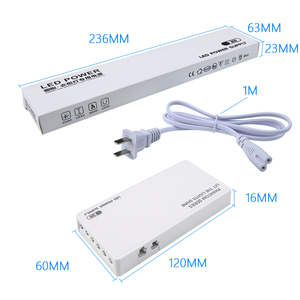 Controlador Led de Voltaje Constante, Luz de Armario, Fuente de Alimentación Conmutada, Ultra Fina, 12V, 36W, CE - Product Image 2