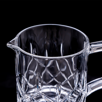 Nuevo y Popular Vaso de Cerveza Moderno de 450 ml, de Vidrio Borosilicato de Alta Calidad, Duradero, Ecológico, Libre de BPA, Apto para Lavavajillas y Congelador