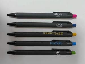 Özelleştirilmiş promosyon iş otel kalemi büküm ince düşük fiyat kalemler logo baskılı sıcak satış ucuz kalem - Product Image 6