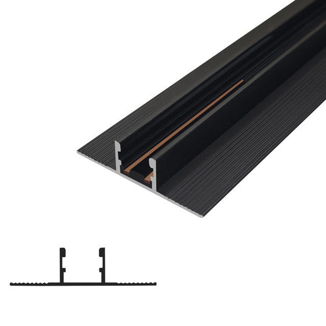Modern Design Cob LED Floodlight Spotlight Magnetic Track Lighting System Linear Rail Ultra Slim Aluminum