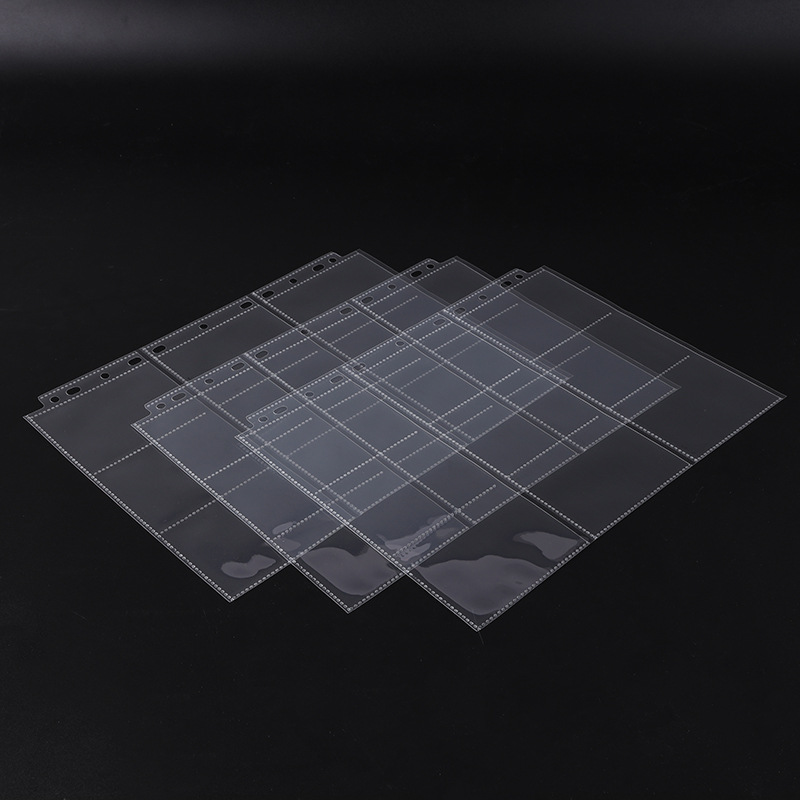 Прозрачные папки для карт стандартного размера, футляр для карт A4 3, кольцо 11, кольцо 9, Защитные чехлы для карт