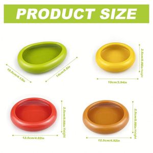Boîte de conservation des fruits personnalisable, antioxydante, en silicone transparent, récipients alimentaires scellés, boîte de rangement réutilisable pour réfrigérateur - Product Image 2
