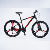 Chine usine vend vélo en alliage d'aluminium matériel montagne DOUBLE FREIN À DISQUE vélos 21 vitesses 26 pouces vtt vélo à bas prix