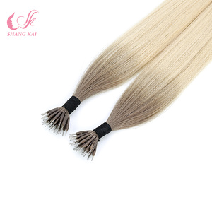 Extensiones de Cabello Humano con Punta Nano de Alta Calidad, 10"-24", Cabello Virgen Vietnamita, Micro-Link, Suave y Brillante, Gran Venta 2026 - Product Image 6