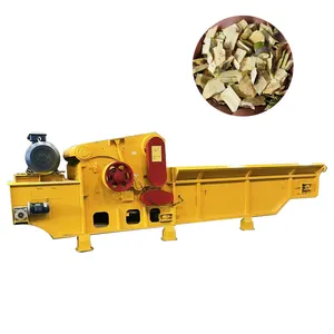 Large Capacity 160kw 12-15tph Biomass Wood Chipper Machine Wood Chipper Shredder With Good Price