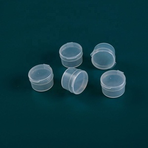 3g 5g 10g Transparent Round Shape Packaging Boxes <b>Plastic</b> Container Cosmetic <b>Jar</b> - Product Image 1
