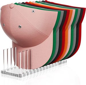 Organizzatore per Cappelli da Baseball <span class=keywords><strong>in</strong></span> Acrilico, Espositore e Porta Cappelli per Armadio, Scrivania e Toeletta - Product Image 3