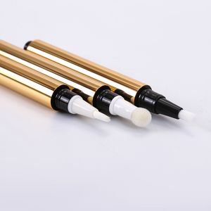 Stock 3ml de aluminio cosmético Click Pen tubos vacío cutícula nutrición aceite contenedor cepillo blanqueamiento de dientes superficie de impresión Offset - Product Image 4