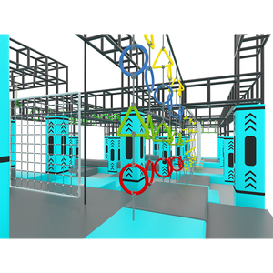 Parcours d'obstacles et trampoline intérieur Blue <span class=keywords><strong>Ninja</strong></span> Warrior, <span class=keywords><strong>jouet</strong></span> - Product Image 3