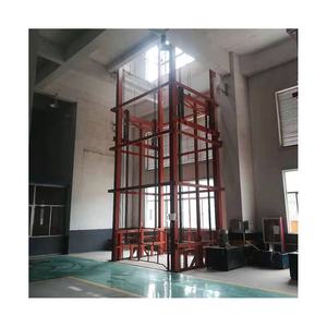 Plateforme élévatrice verticale hydraulique pour entrepôt avec <span class=keywords><strong>cage</strong></span> de sécurité pour la manutention des matériaux - Vente directe usine - Product Image 3