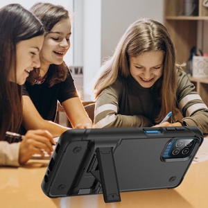 Casing Pelindung Belakang Tahan Guncangan, Casing Pelindung Belakang dengan Sandaran untuk Samsung M12 A03S Versi India Redmi Note 11P - Product Image 4