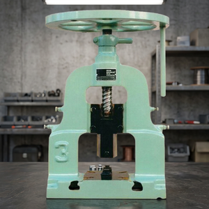 Eagle Stainless Steel Jewelry Making Machinery Fly Wheel Press No.3 Double Body Model 60.0123 166Kg Made Gujarat for Earring - Product Image 3