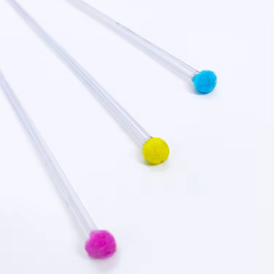 Factory Direct Funny <strong>Cat</strong> Stick Toys with Feather Rattle Finger Teaser Interactive Pet &amp; Movement <strong>Cat</strong> <strong>Wand</strong> Supplies - Product Image 4