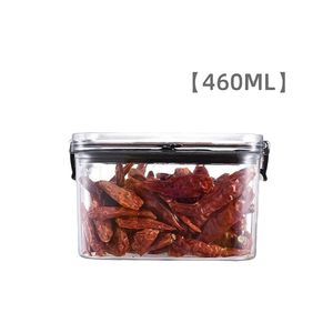 Moisture-proof Storage <b>Box</b> Transparent Airtight Plastic Food Storage <b>Container</b> with Lid - Product Image 4