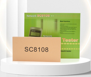Testeur de câble réseau LAN CAT5 RJ45 <span class=keywords><strong>SC8108</strong></span>, testeur de longueur de câble, testeur de port maître RJ45 (M), testeur de port LOOPBACK RJ45 (L) - Product Image 4