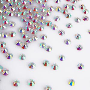 Sparkling Nail Art 2088 16 Cut 8 Big 8 Small Facets Glass Non Hot Fix Rhinestone para zapatos de diamantes de imitación Sneaker - Product Image 1
