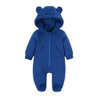 Combinaison Épaissie pour Bébés, Grenouillère Nouveau-né Automne-Hiver 2026, Nouvelle Combinaison Animaux avec Pieds Couverts