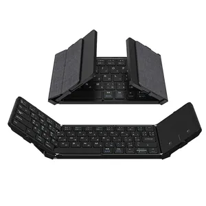 JW1125便携式BT触摸屏超薄可折叠折叠平板键盘便携式折叠键盘可折叠键盘