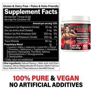 Quality Assurance Electrolyte Powder Contains Magnesium With Zinc Rapid Recovery Muscle Support Adult Fitness Powder 60 Servings - Product Image 4
