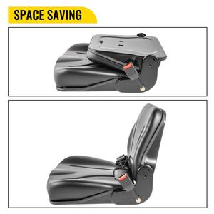 Nouveau siège de chariot élévateur universel avec ceinture de sécurité pour les accessoires de chariot élévateur des industries de détail - Product Image 6