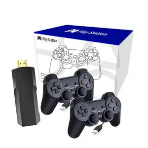 GYS 비디오 게임 스틱 핸드 헬드 휴대용 4k 레트로 미니 게임 스틱 클래식 비디오 게임 콘솔