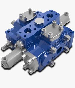 Valvola di Inversione Elettromagnetica YD 31.5MPa 120L/min, Struttura a Tubo Unidirezionale per Stazione Idraulica di Escavatori e Carrelli Elevatori - Product Image 6