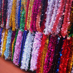 Décoration d'intérieur : Série de décorations végétales, Guirlande Jubilation, Équipement de Noël, Décorations de fête d'anniversaire, Guirlande de paillettes, Machine à guirlandes - Product Image 3