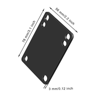 Coussinets de planche à roulettes en PU, épaisseur 3 6 9 10 12 MM pour Geele CX4 CX7 S7