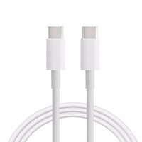 Kabel pengisi daya ponsel, Premium 1M 2M 3 kaki 6 kaki 60W 65W 100W 6A Tipe C ke C USB Tipe C